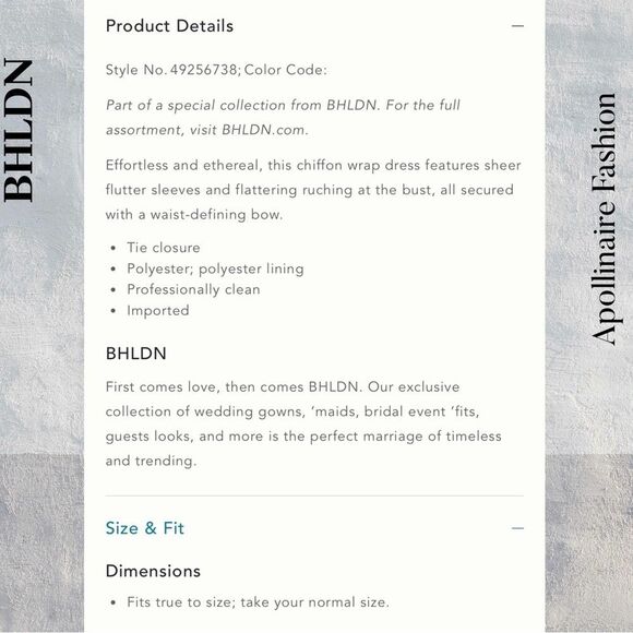 BHLDN Oralee Lavender Maxi Dress in XS NWOT - Picture 7 of 9